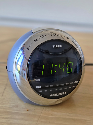 Bush digital cr312 clock radio - digital,