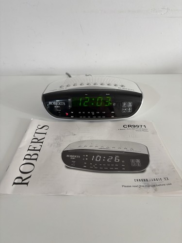 Roberts cr9971 digital alarm - digital,