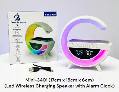 Led wireless charging speaker - charging,