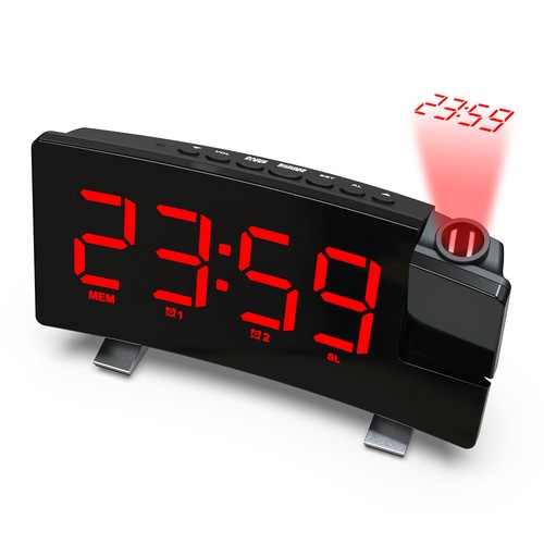 Led radio alarm - alarm, clock