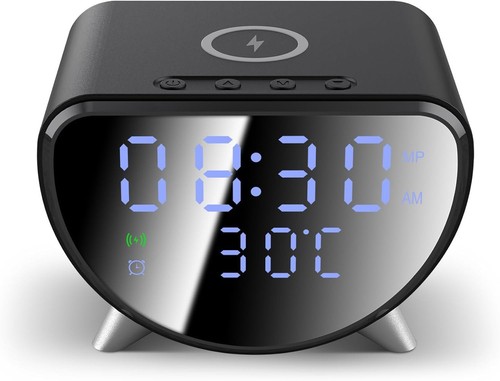 Wireless charger alarm clock - wireless,