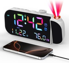 Projection Alarm Clock with