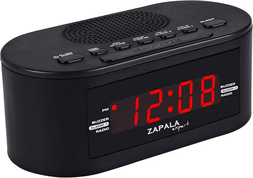 Wake alarm clock with - clock, fm