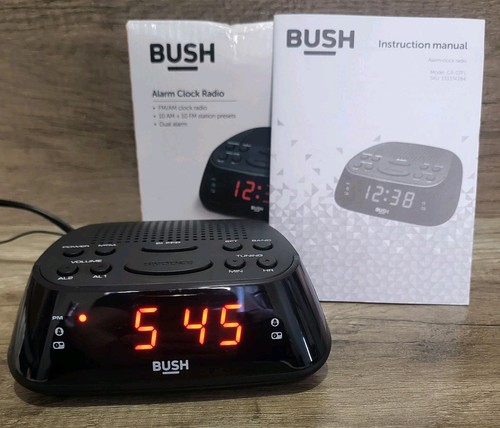Bush alarm clock radio - alarm,