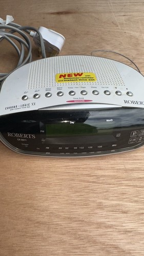 Roberts cr9971 alarm - roberts,