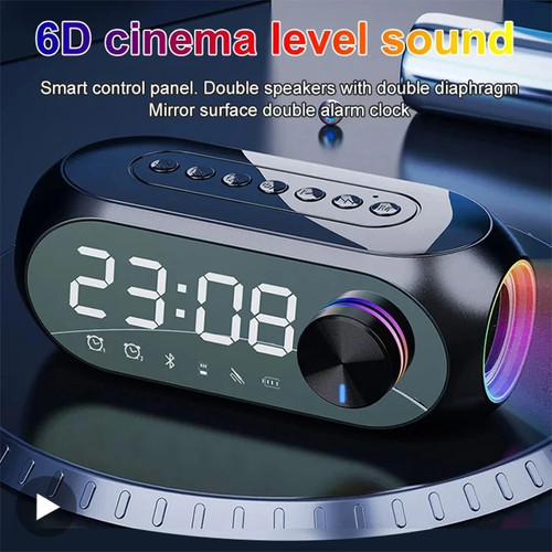 Alarm clock radio bluetooth - clock, fm