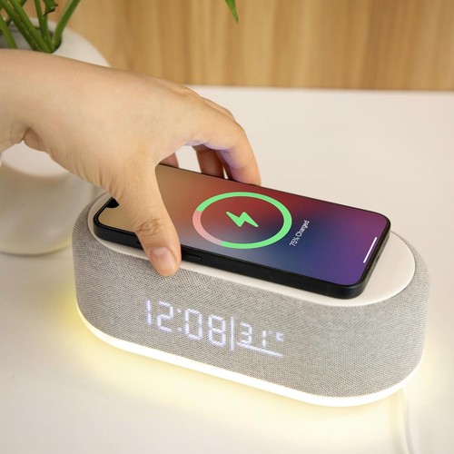 Digital alarm clock - alarm, phone