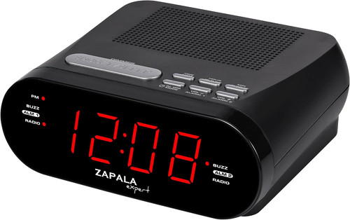 Wake alarm clock with - wake-up, radio