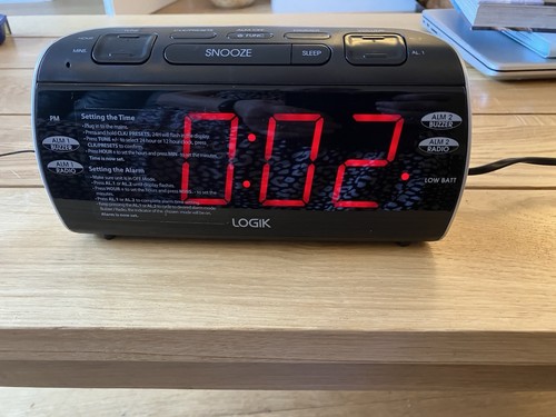 Bnwob logic clock - logic, clock/radio/alarm