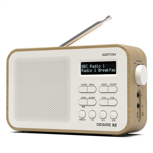 Azatom dab radio - dab, alarm
