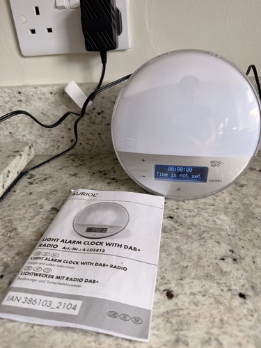 Lidl auriol light - light, clock