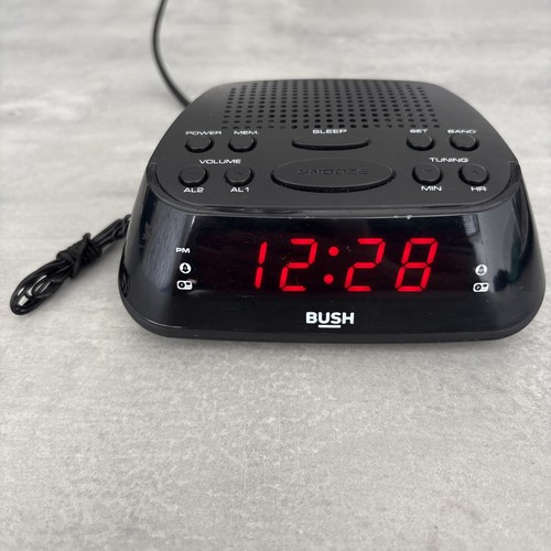 Bush 07pl alarm clock - clock, radio