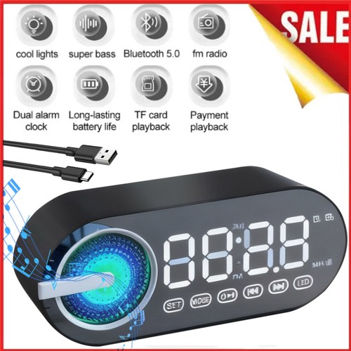 Digital alarm clock with - digital,