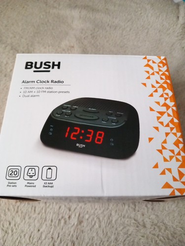 Bush alarm clock radio - bush,