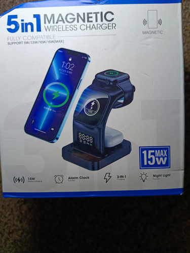 Magnetic qi wireless - 5-in-1,