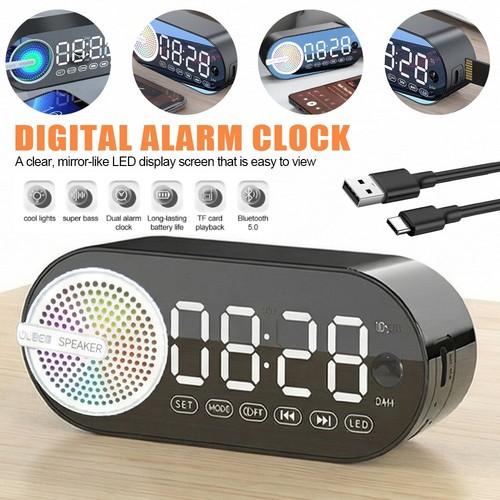 Digital dual alarm clock - digital,