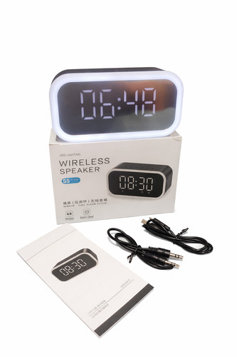 Bluetooth mirror alarm clock - alarm,