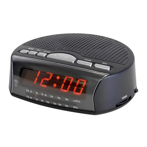Alarm clock radio led digits - clock,