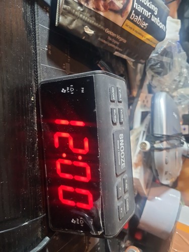 Led digital alarm - led, clock