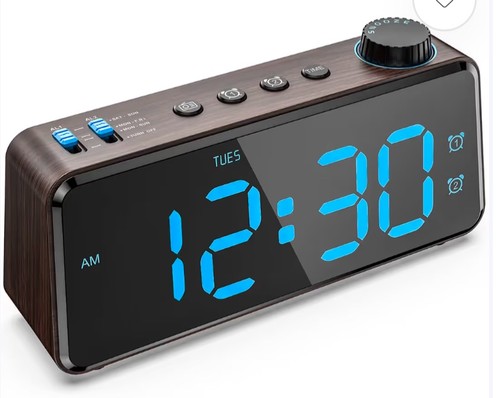 Anjank bedside radio alarm - bedside,