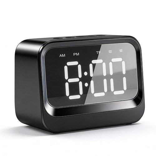 Digital alarm clock mirror led - digital,