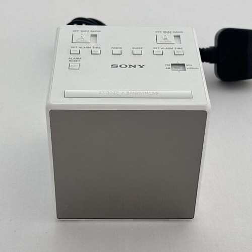 Sony radio alarm clock - radio,