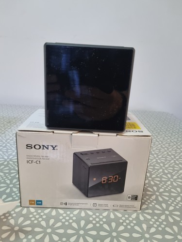 Sony icf black fm - sony,