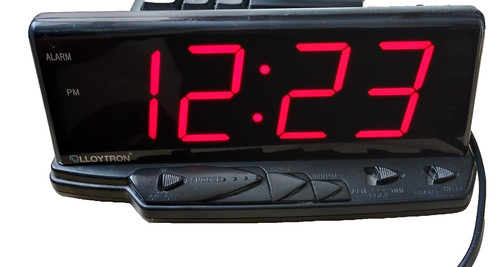 Lloytron alarm clock radio - clock,