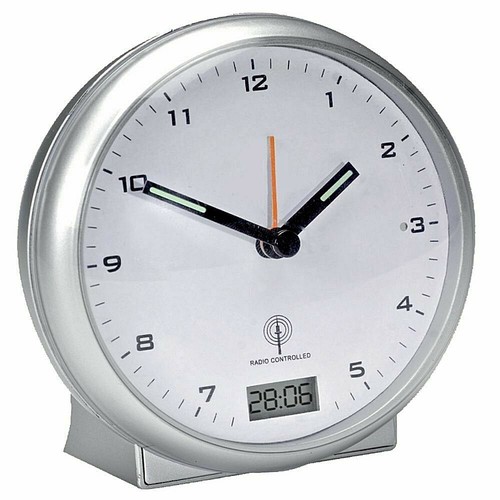 New radio control alarm clock - new,