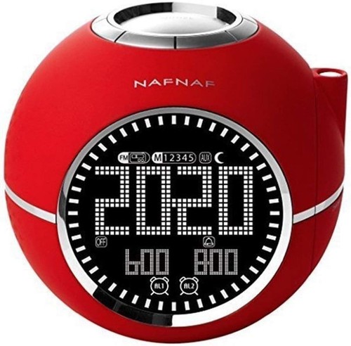 Nafnaf clockine radio alarm - clockine,