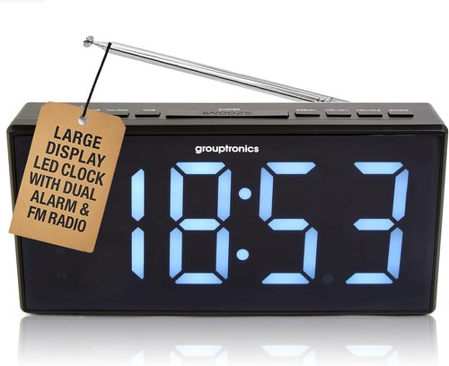 Alarm clock radio large - ,