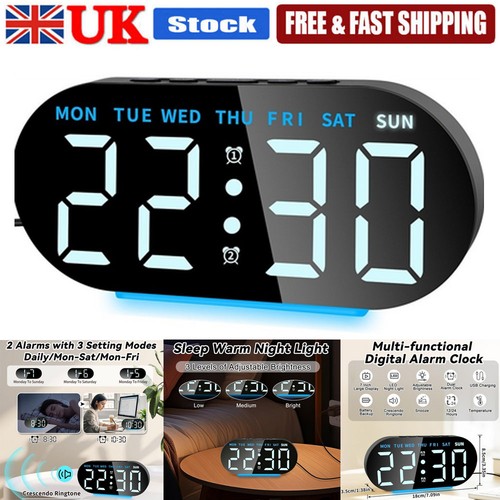 Alarm clock digital - alarm,