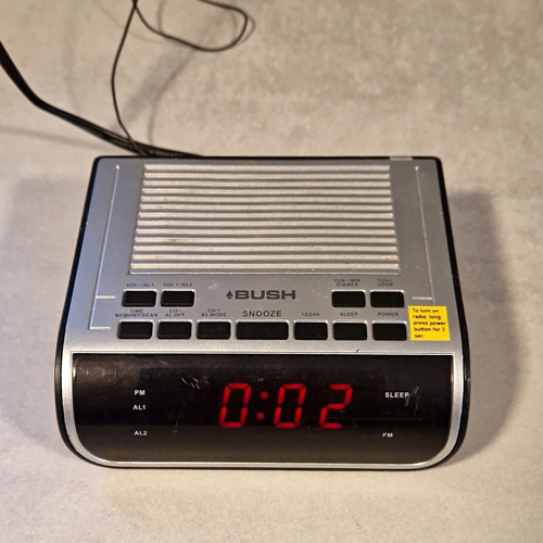 Bush digital clock radio - bush,