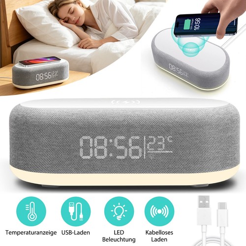 4in1 alarm clock - clock, wireless