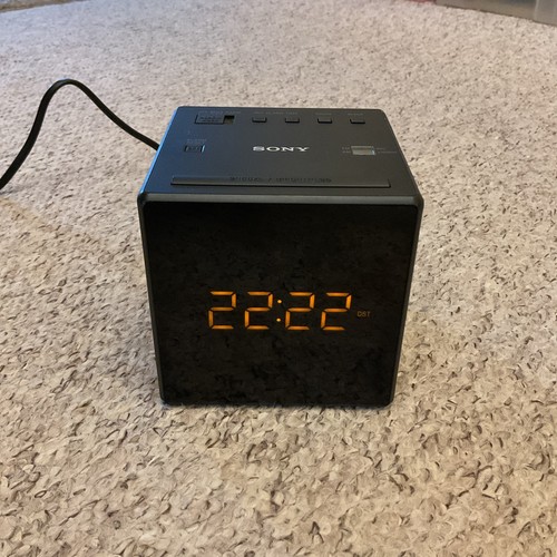Sony icf alarm clock - sony, radio