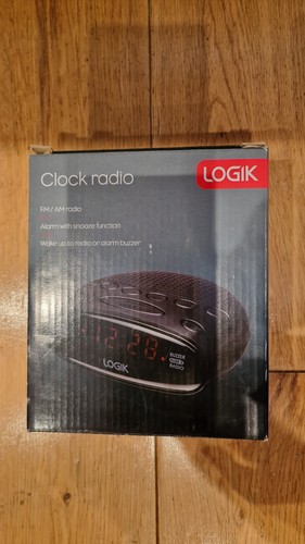 Logik lcra14 clock radio - clock,