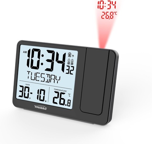 Projection clock radio - projection,