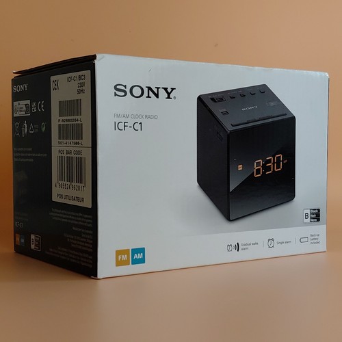 Sony icf cube clock - icf-c1,
