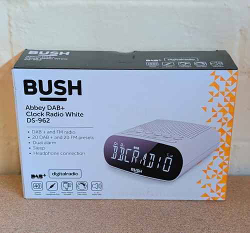 Bush abbey 962 dab clock - abbey, dab+