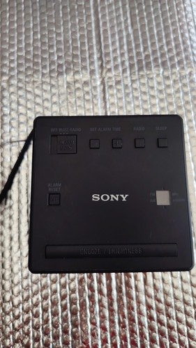 Sony icf dual alarm - dual, clock