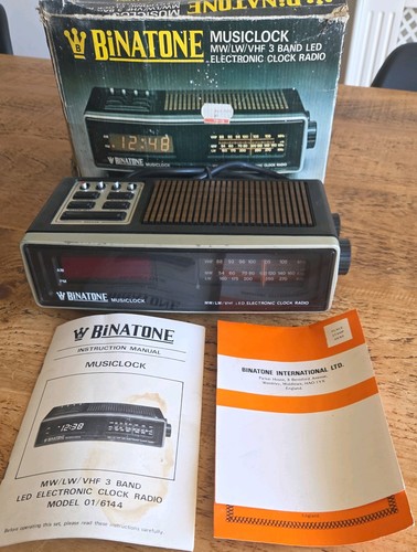 Binatone musiclock digital - musiclock,