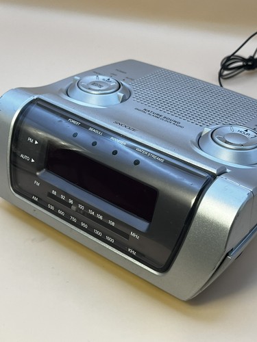 Alarm radio clock - clock, with