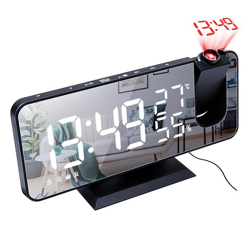Led digital projection alarm - led,
