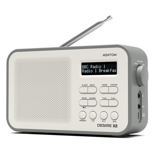 Dab radio alarm clock - dab,