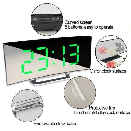 Led digital alarm - led, usb
