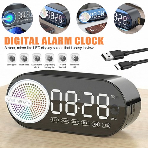 Bluetooth speaker alarm clock - alarm,