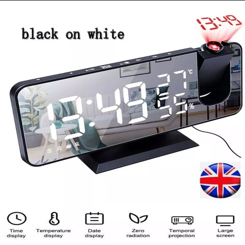 Digital radio clock projection - radio,