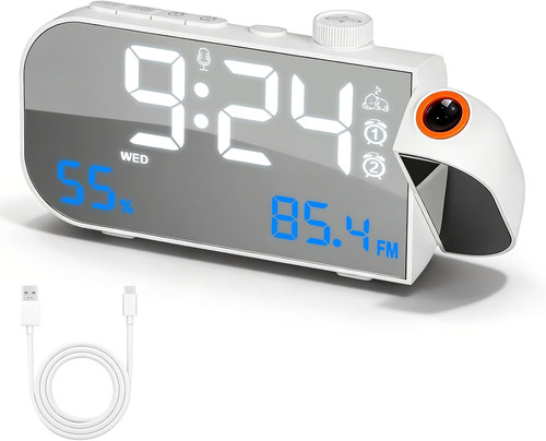 Projection alarm clock - projection,