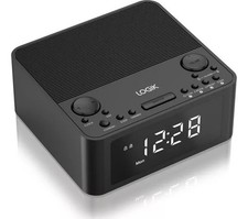 Logik LCRB25 FM Clock Radio